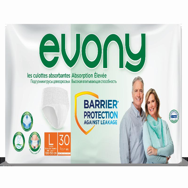 EVONY Підгузники-труси д/дорослих "3" Large 30 шт.//4